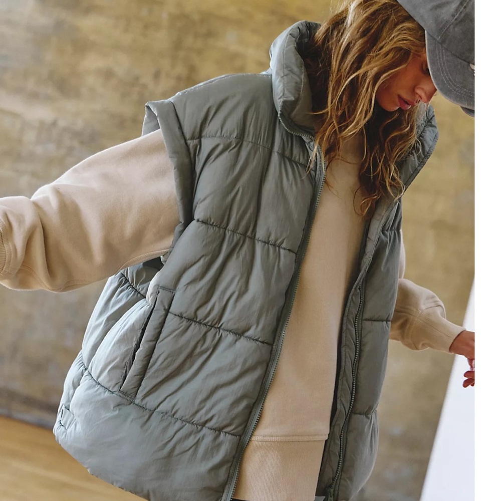 Free People Movement In A Bubble Puffer Vest